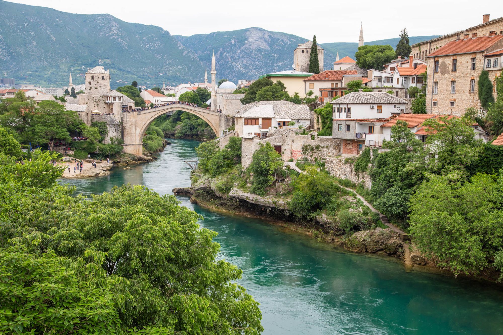 Päiväretki Kroatiasta: Haikean kaunis Mostar