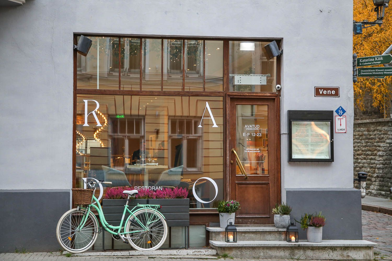 Restoran Rado Tallinn. Lisää kuvia ja ravintola-arvio: https://walleni.us/